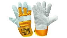 Rękawice ochronne robocze naturalna skóra roz. 10,5 (duża odporność) Schmith