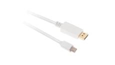 Kabel mini DisplayPort / HDMI FHD@60 (wtyk / wtyk) biały 1,8m