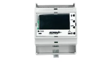Panel LCD-HMI w obudowie na szynę DIN 4 moduły, kompatybilność: BasicGSM 2, MultiGSM 2 (bez -PS)