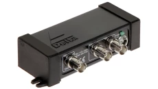 Aktywny rozgałęźnik wideo, bez straty jakości sygnału AHD, HD-CVI, HD-TVI, PAL 1-we BNC / 2-wy BNC UHD 4K RV-1/2-UHD
