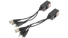 Transformator do przesyłania sygnału audio + wideo + zasilanie po skrętce AHD, HD-CVI, HD-TVI, CVBS, 4K UHD TR-1AUZ