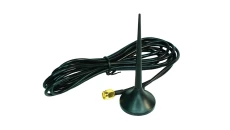 Antena GSM/LTE magnetyczna, 2,15dBi, 820-2100 MHz, SMAm, czarna AT-GSM-MAG