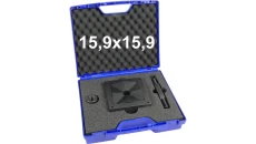 Wycinak kwadratowy do otworów w stali 15,9x15,9 mm / Otwornica do blachy 15,9x15,9mm / ENERGOTYTAN WK15,9