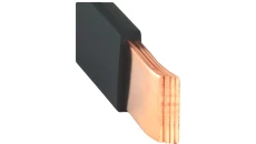 Szyna miedziana MOFLEX 9x0.8x4 28,8mm2 In=239A 2m MMC0090401