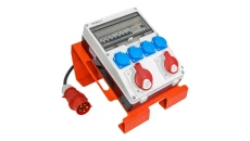 Rozdzielnica budowlana na stojaku z kablem SET-S/FI 32A 16A 4x230V DV Doktorvolt 0126