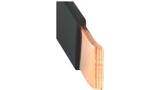 Szyna miedziana MOFLEX 20x1x4 80mm2 In=486A 2m MMC0200401