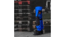 Spodnie robocze 245 g/m2 R50 WZMOCNIONE NIEBIESKO-CZARNE Doktorvolt 2100