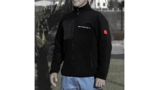 Bluza polarowa robocza Czarna Doktorvolt Rozmiar 2XL 2247