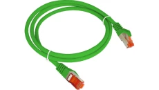 Patch-cord F/UTP kat.6 PVC 1.0m zielony KKS6ZIE1.0