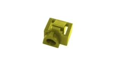 Blokada gniazda RJ45 przed nieautoryzowanym wpięciem, kolor żółty WT-BG-06