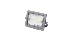 Naświetlacz LED PREMIUM 30W 3000LM AC220-240V IP65 kąt świecenia 90 stopni zimna biała 4000K szary