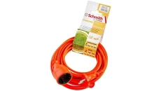 Przedłużacz ogrodowy budowlany 10m 2x1mm Schmith