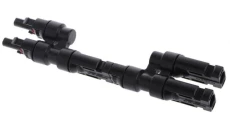 ZŁĄCZE KONEKTOR MC4 DWÓJNIK RÓWNOLEGŁY SOLARNY + - MC4-RR-2