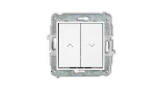 MINI Mechanizm łącznika żaluzjowego z podtrzymaniem biały mat 25MWP-88