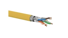 Kabel teleinformatyczny S/FTP kat.7A LSOH Dca (10Gb/s) (POMARAŃCZOWA powłoka) ALANTEC /500m/
