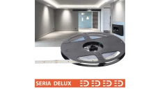 Taśma Delux 24V 128led 6500K 1600lm SMD2835 (10) PL5Y