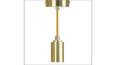 OPRAWKA DECO E27 LUXURY ELEGANCE ZŁOTO