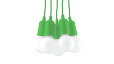 Lampa wisząca DIEGO 5 zielony SL.0583 SOLLUX