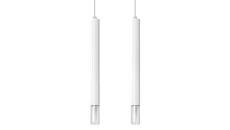 Lampa wisząca WEZYR 2 biała