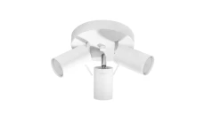 Plafon RING 3P biały