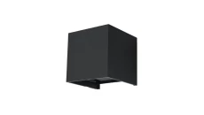 Kinkiet LUCA czarny LED IP54