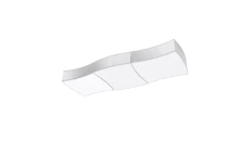 Plafon SQUARE 3 biały