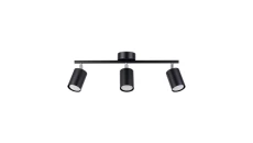 Plafon LEMMI 3 czarny