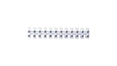 Kostka łączeniowa terminal block 12×6,00 mm biała EMOS A4006
