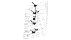 Antena zewnętrzna EM-008, 0–80 km, DVB-T2, DAB, filtr LTE/4G EMOS J5818