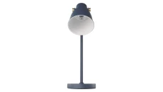Lampa biurkowa E27 JULIAN 46 cm niebieska EMOS Z7621BL