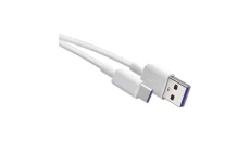 Kabel USB 2.0, wtyk A - C, ładowanie, transmisja danych, 1,5 m, biały EMOS SM7026