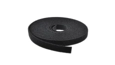 Taśma rzepowa 10mm 5m czarna Back to Back