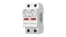 Podstawa bezpiecznikowa DO FOTOWOLTAIKI z kontrolką na wkładki gG 10x38 2P 32A 1000V DC RT18Z-32X