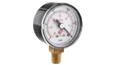 Wakuometr standardowy z przyłączem dolnym, śr. 40mm, -1/0bar, G1/8, W40R.PL000G18