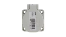 Gniazdo SCHUKO 16A 230V IP54 tylne szare 105-0gs