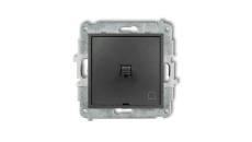 ICON Mechanizm łącznika zwierny dzwonek w stylu amerykańskim grafitowy 11IWPUS-4