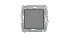 ICON Mechanizm łącznika zwierny dzwonek szary mat 27IWP-4