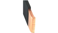 Szyna miedziana MOFLEX 40x1x6 240mm2 In=1057A 2m MMC0400601
