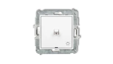 ICON Mechanizm łącznika zwierny światło w stylu amerykańskim biały mat 25IWPUS-5