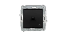 ICON Mechanizm łącznika zwierny światło w stylu amerykańskim czarny mat 12IWPUS-5