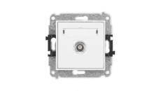 ICON Mechanizm gniazda pojedynczego BNC biały IGBNC-1