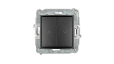 ICON Mechanizm łącznika zwiernego żaluzjowego grafitowy 11IWP-8