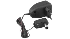 Zasilacz antenowy dwunapięciowy 12V 1,2W 100mA z wtykiem IEC TV 1,8m
