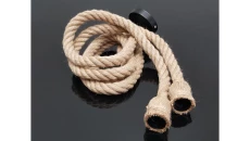 Lampa Oprawa wisząca sznur jutowy konopny 1,5m 50W 2xE27 249884