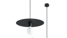 Lampa wisząca FLAVIO czarna SL.0853 SOLLUX