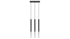 Lampa wisząca MOZAICA 3L czarny/chrom SL.0886 SOLLUX