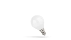 Żarówka LED E14 kulka 4W barwa ciepła 3000K WOJ+14504 Spectrum