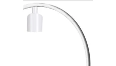 OPRAWKA DECO METAL RING E27 BIAŁA