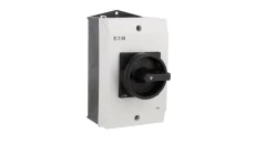 Rozłącznik 40A 3P 1Z+1R w obudowie IP65 z blachą EMC czarna rączka z blokadą P1-40/I2H/MBS/SVB-SW/HI11 199920