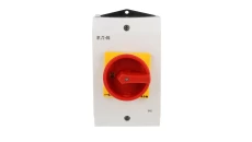 Rozłącznik 40A 3P 1Z+1R w obudowie IP65 czarna rączka z blokadą P1-40/I2/SVB/HI11 199910